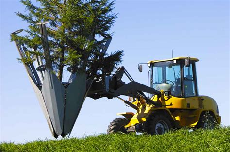 skid steer tree spade bucket|truck mounted tree spade for sale.